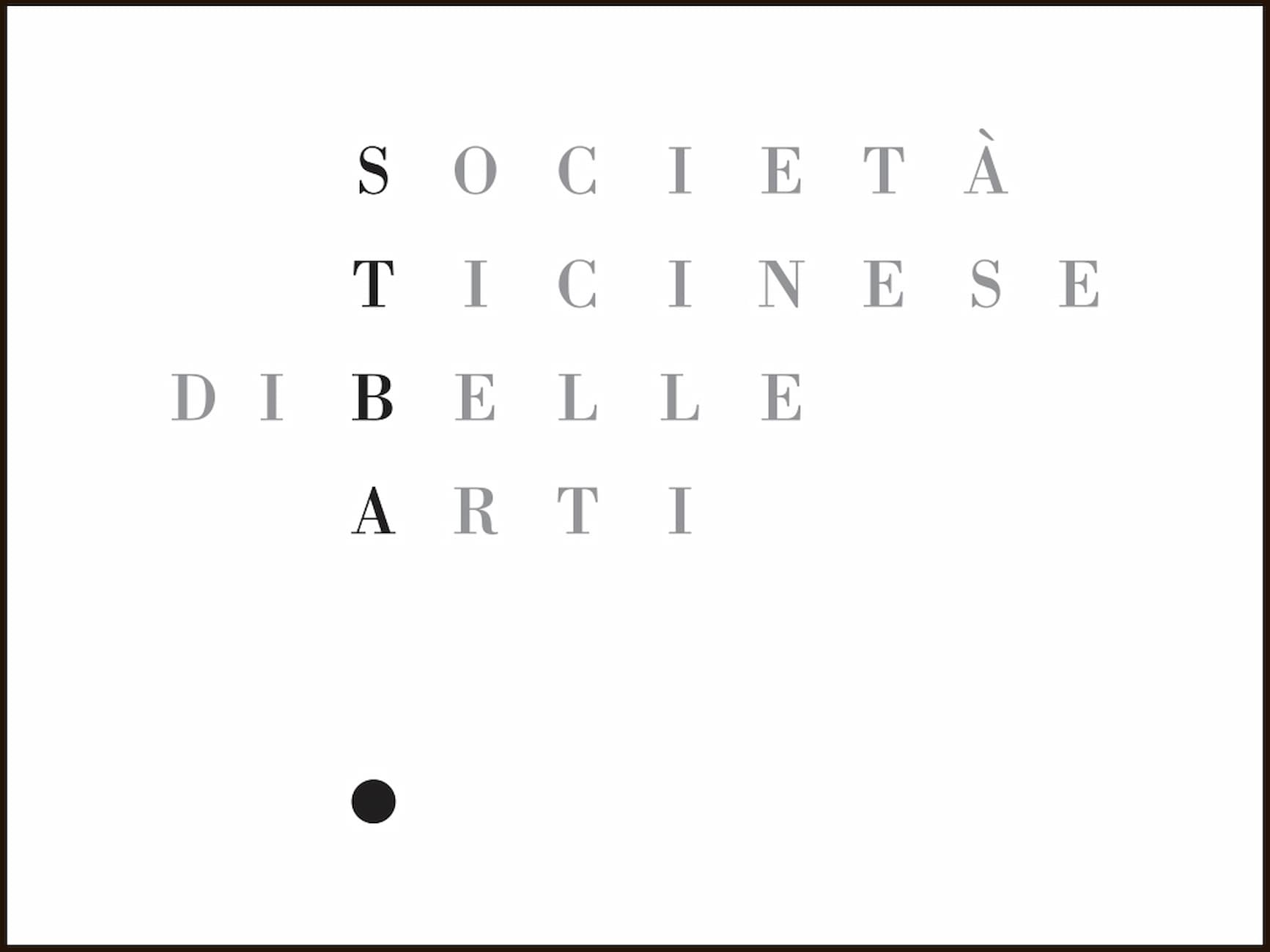 Logo Società Ticinese di Belle Arti 